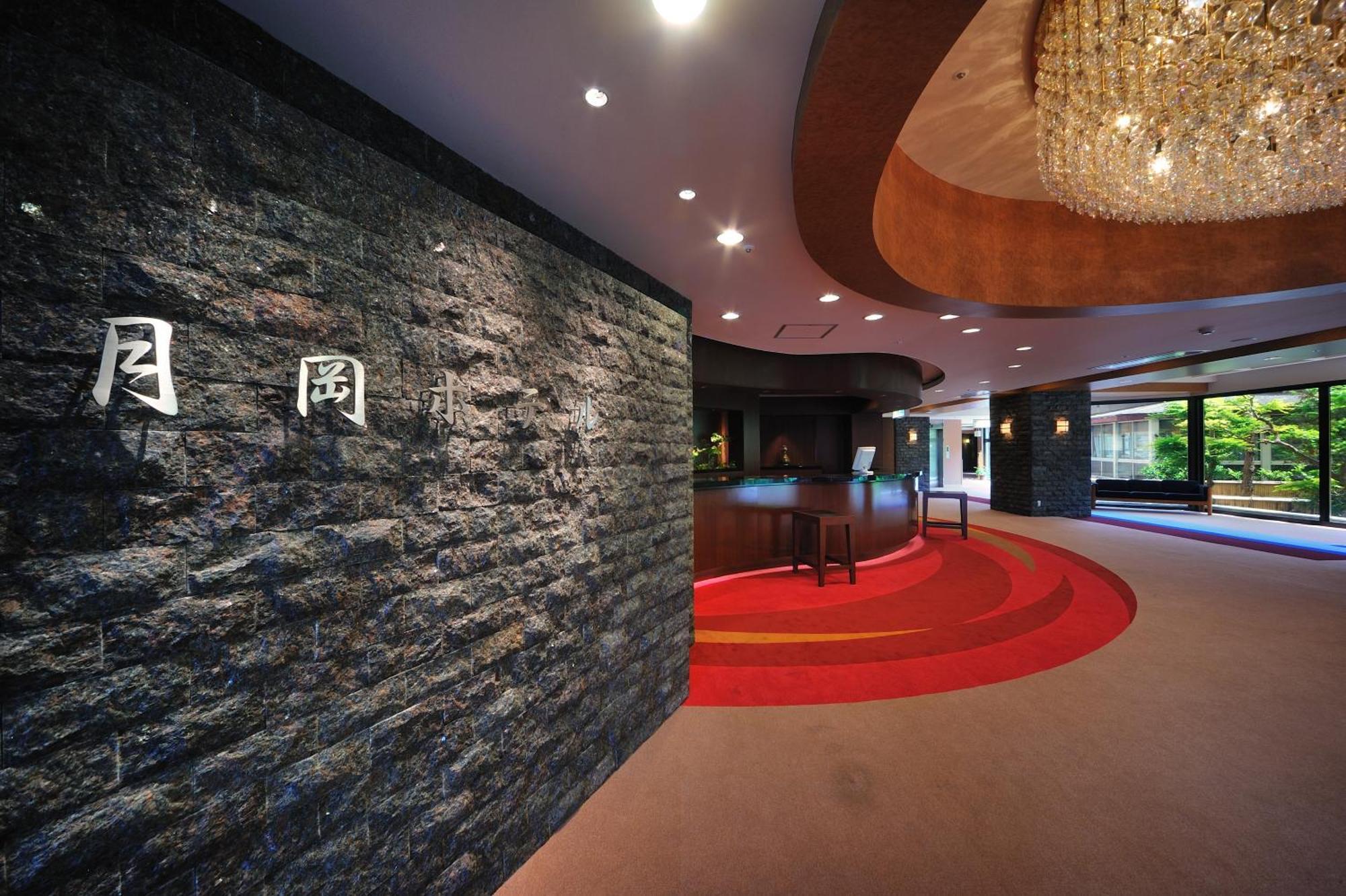 Senkeien Tsukioka Hotel Kaminoyama Buitenkant foto